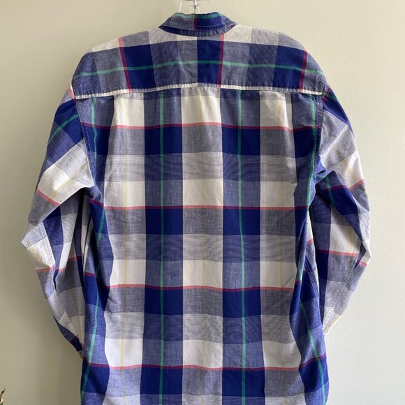 Vintage 90s GAP Mens M Long Sleeve Button Down Shirt - Picture 6 of 6